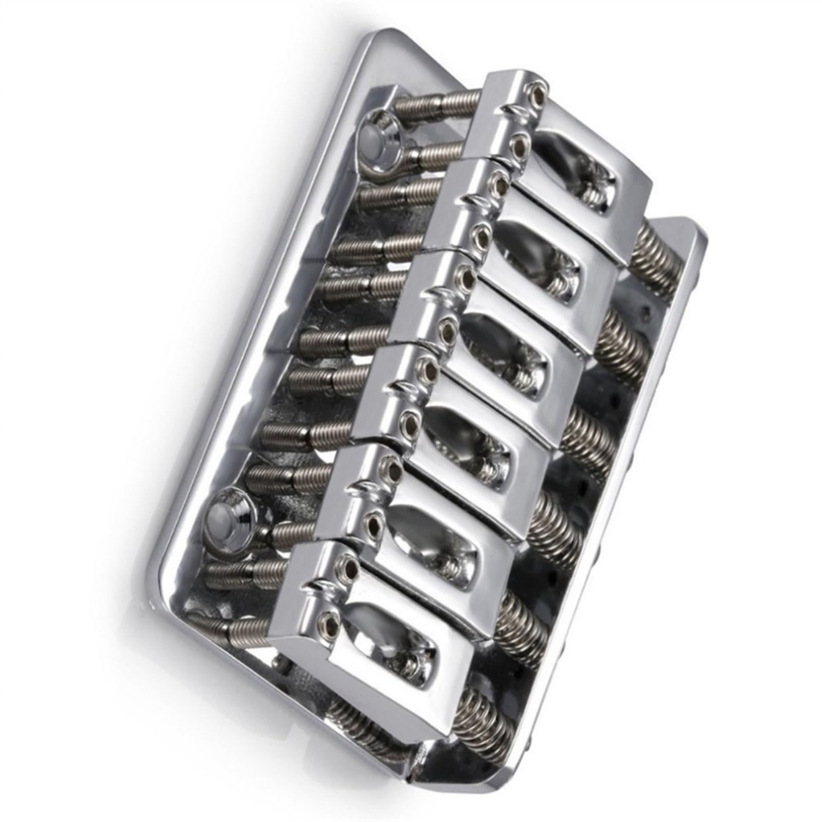 Juego De Puente Para Guitarra Eléctrica Puente Rígido De 6 Sillas, Puente Superior De Guitarra Eléctrica De 65mm Con Tornillos De 5 Uds, Accesorios De Guitarra Pesada