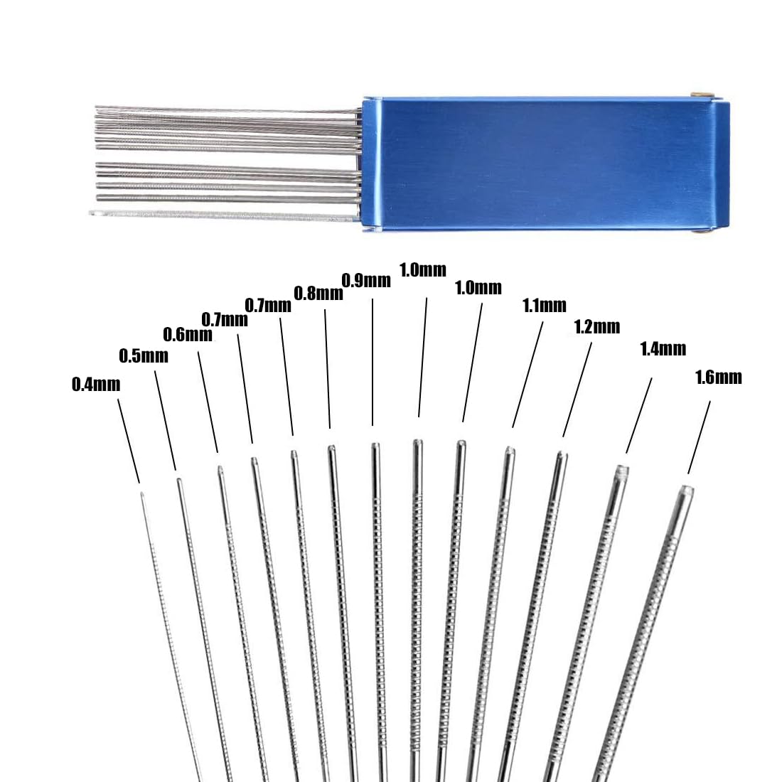 Set 13 Lime Per Chitarra E Ukulele - Aghi In Acciaio Per Capotasto E Ponte - Foto 9