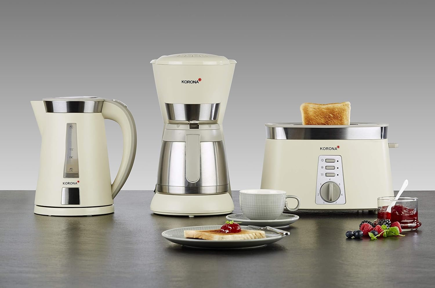 KORONA K10225 Cafetière Gris 1 L 800 W
