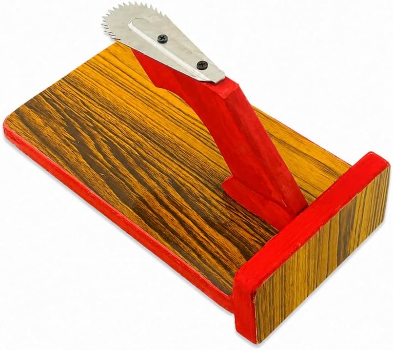 Wooden Table Top Coconut Scraper Chirava Grater Thengai Thuruvi