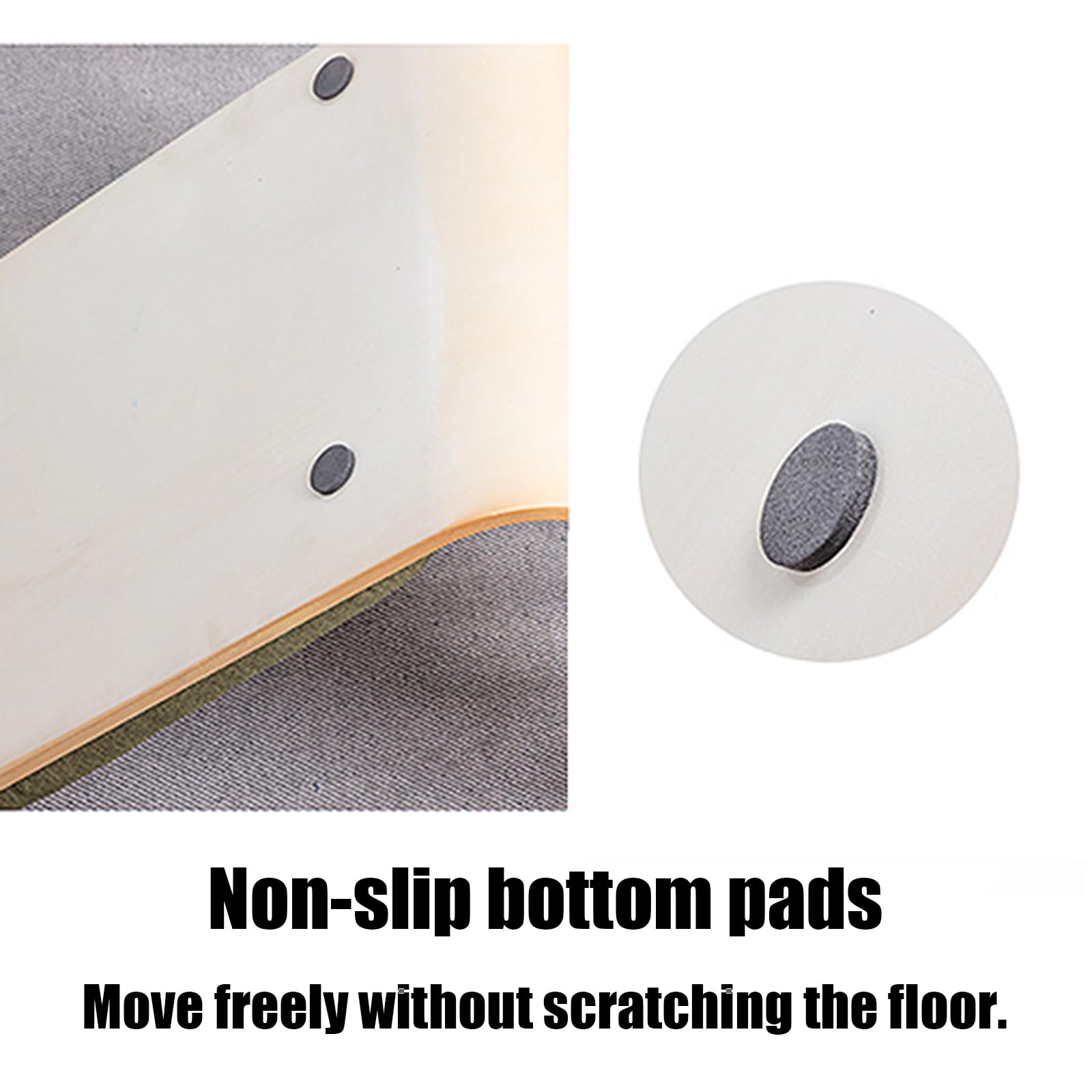 Silla De Suelo,Silla Japonesa De Suelo,Silla De Piso De MeditacióN,Ligera Y PortáTil,Resistente Al Desgaste, Relajarse En Cualquier Espacio