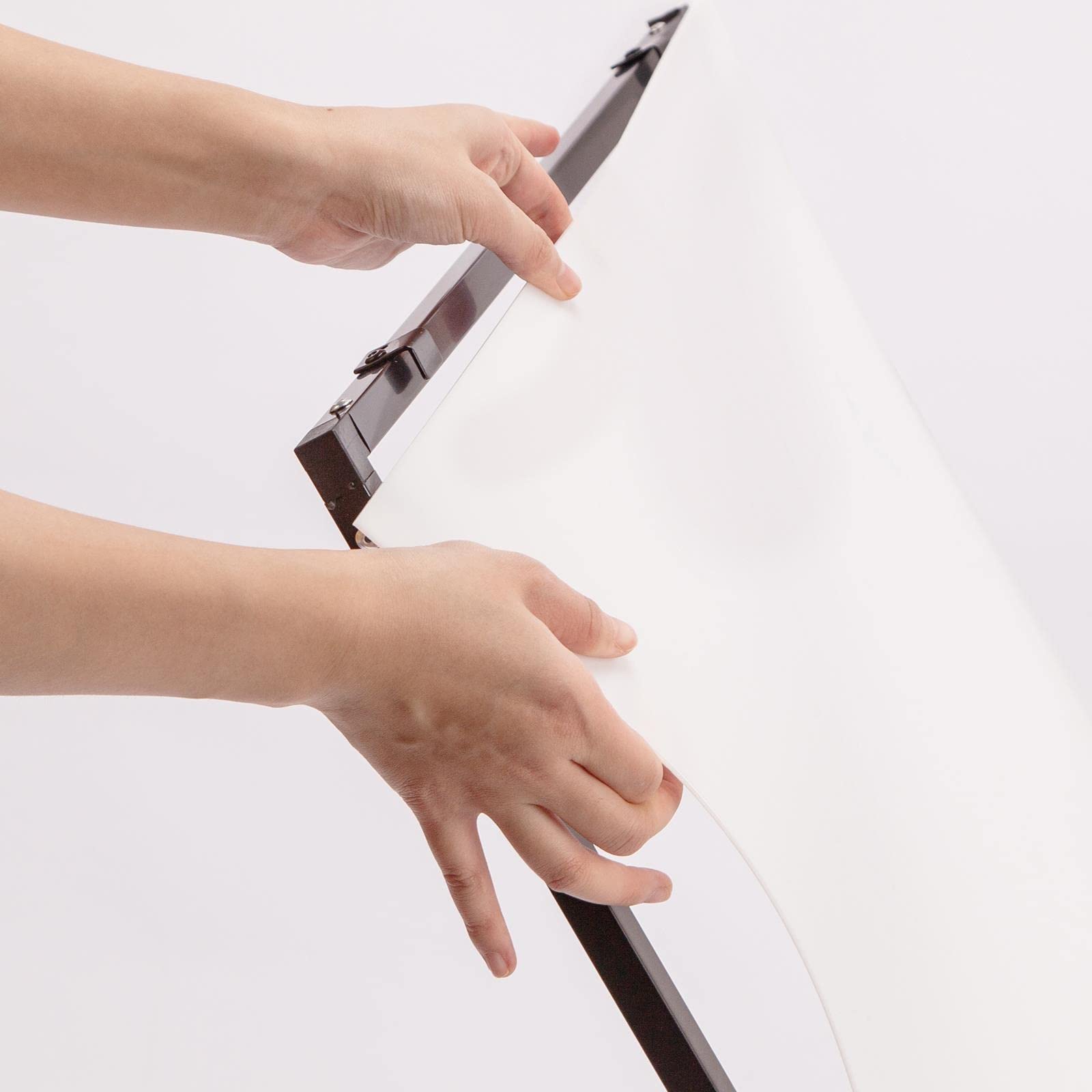 60X100cm Tabelle per Fondali per La Fotografia di Prodotti, Pieghevole Alluminio Fotografico Tabella con Tre PVC Sfondi, Tavoli da Tiro con Sfondo Fotografico per Still Life di Ripresa del Prodotto