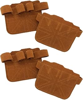 Guantes de entrenamiento para levantamiento de pesas para proteger las palmas de hombres y mujeres, guantes de levantamiento de pesas, color rojo