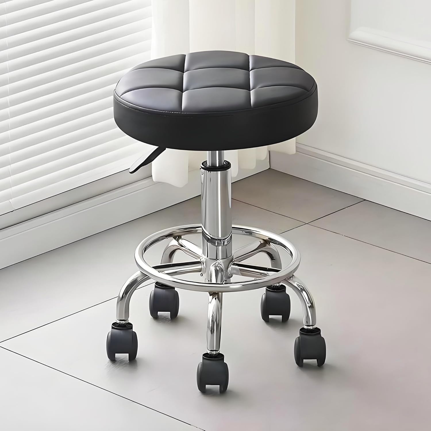tabouret à roulettes réglable hauteur