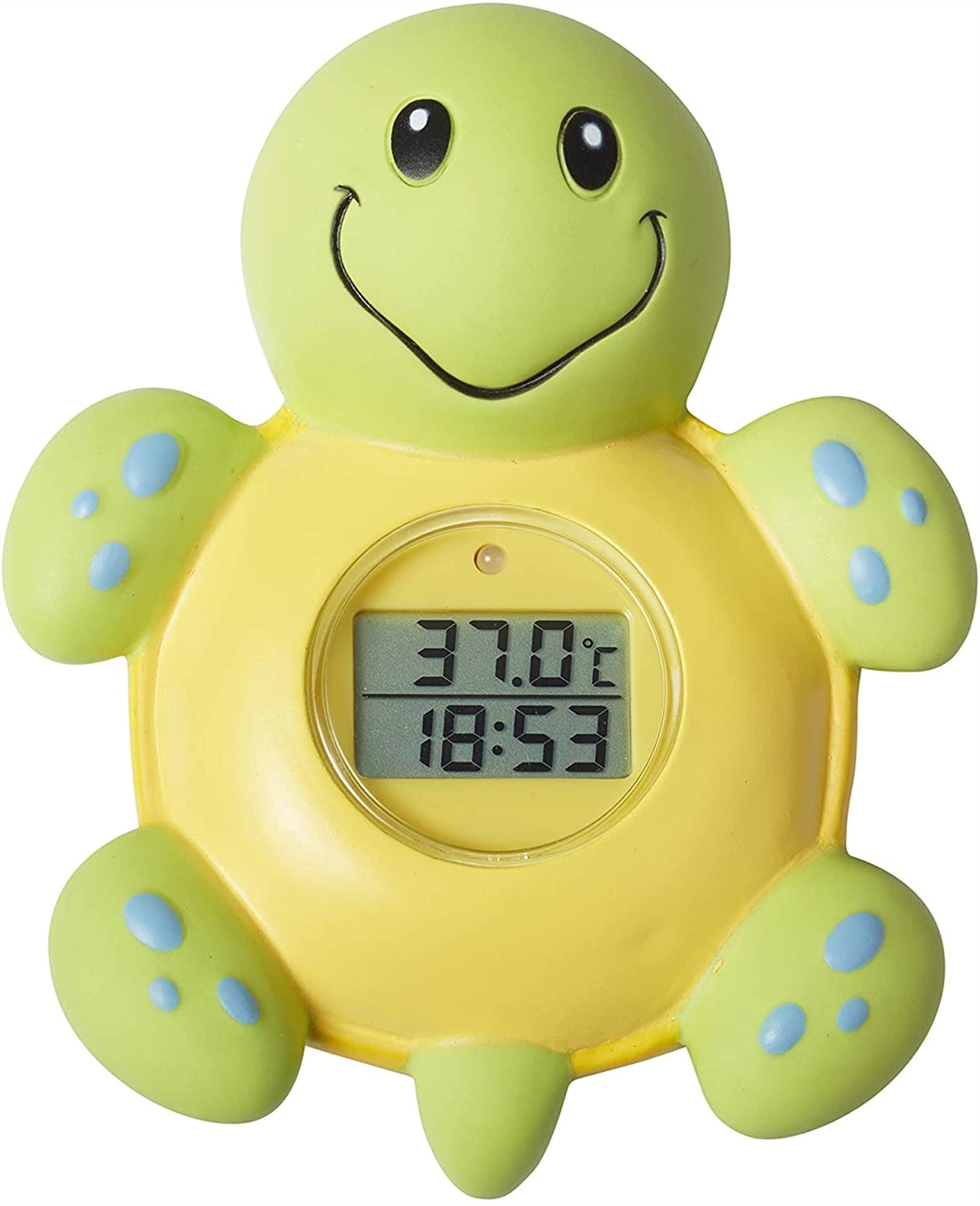 Badethermometer und Uhr