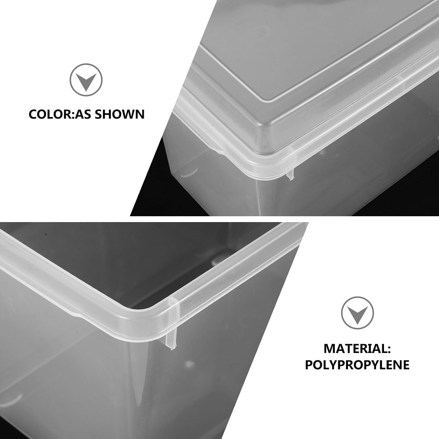 MAGICLULU Airtight 3.4l Sugar and Flour Storage Container with Spoon, Large Sealed Food Storage Jar for Pantry Organization and Moisture Protection