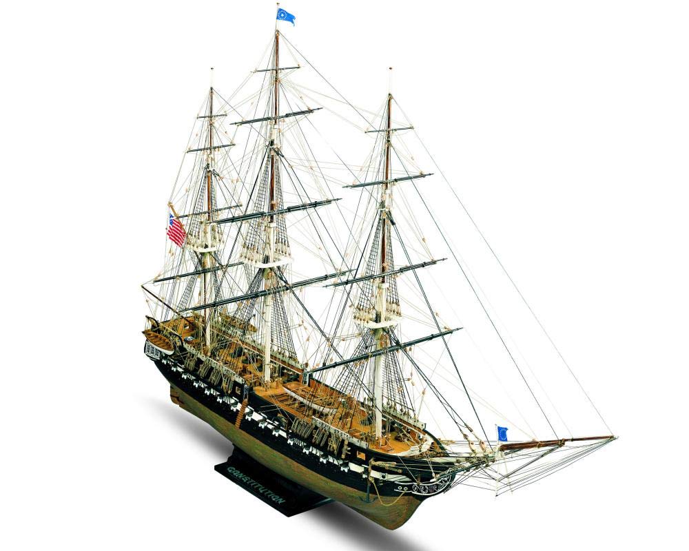 Amazon.com: Mamoli MV31 USS Constitution 54 Gun United States