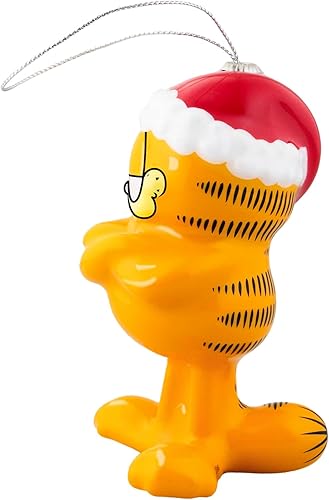 Miniatura 4 de WondaPop Garfield - Adorno para árbol de Navidad de 4.5 pulgadas, decoración de árbol para interiores y exteriores, decoración navideña para el hogar