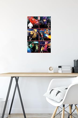 Miniatura 4 de Trends International Disney Big Hero 6 - Heroes Wall Poster, 14.725" x 22.375", Premium Unframed Version
