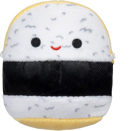 Micromallows Squishmallows Original Plush 6-Pack - Mo the Egg Sushi, Onel the Eel, Reed the Rooster, Layla the Lemur, Charles the Pickle, Cookie the Flamingo