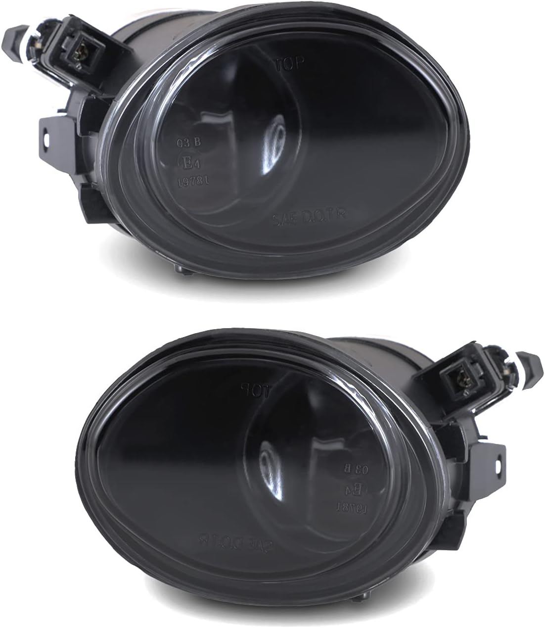 AUTOWIKI Fog Lights Assembly for 2001-2006 BMW 3 Series E46 M3/ 00-03 BMW 5 Series E39 M5 With Smoke Lens 2PCS