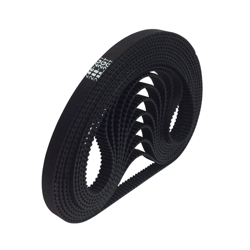 10-Pack 2GT Timing Belt 288-2GT-6 - 288mm Length, 6mm Width, 144 Teeth, Closed Loop For 3D Printers
