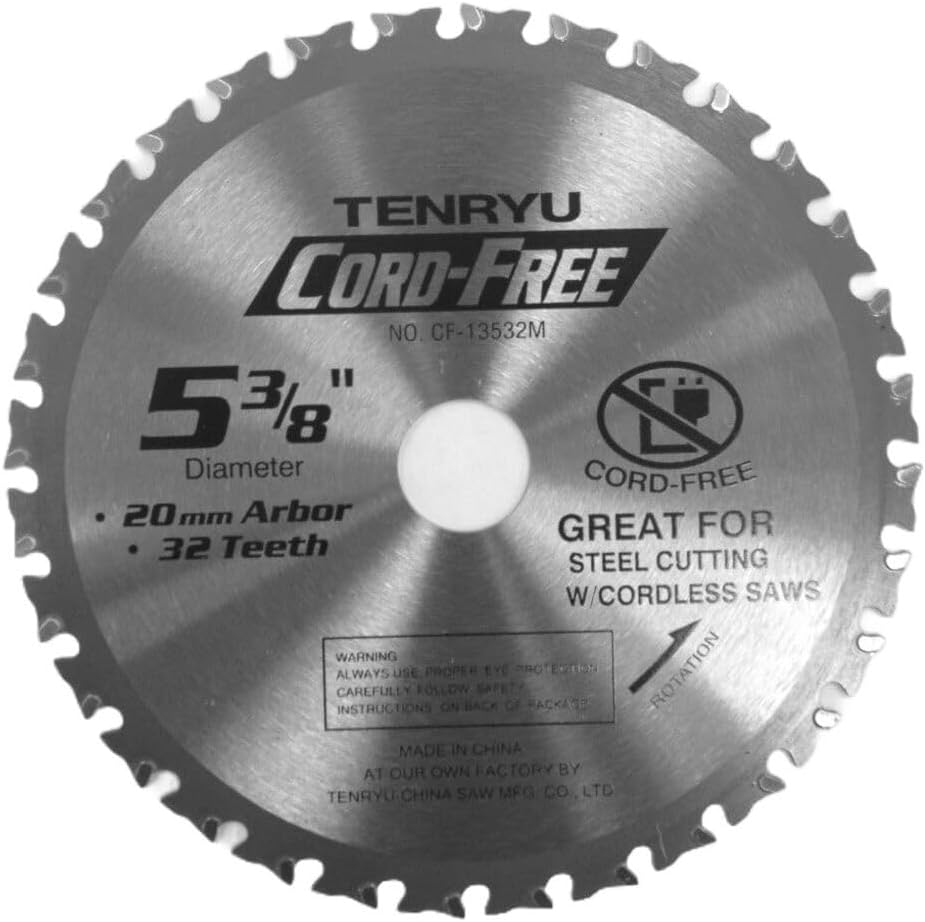 Tenryu 5-3/8 in. Cordless Saw Blade