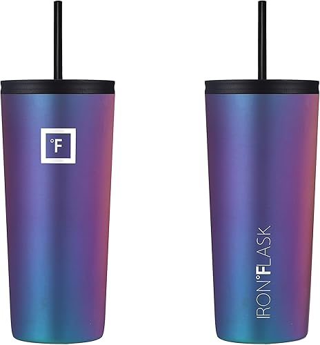 Miniatura 4 de IRON FLASK - Vaso clásico 2.0, 24 oz, botella hermética de acero inoxidable a prueba de fugas, doble capa, vaso térmico aislado para bebidas