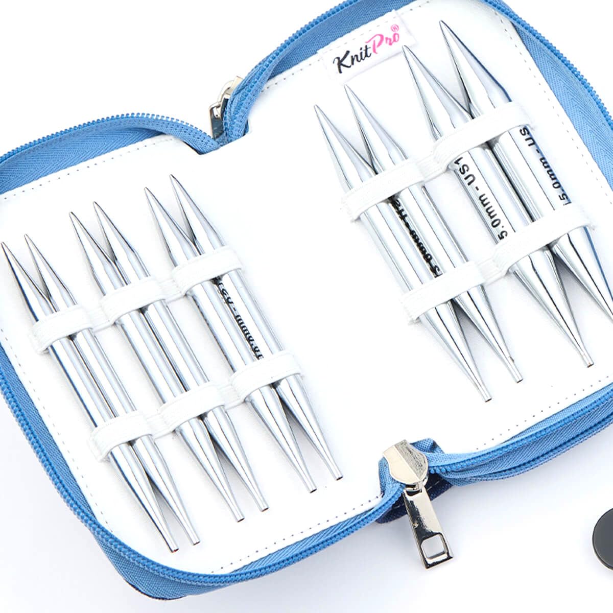 KnitPro Nova Grande Interchangeable Needle Set 5" (13cm), Silver - Image 2
