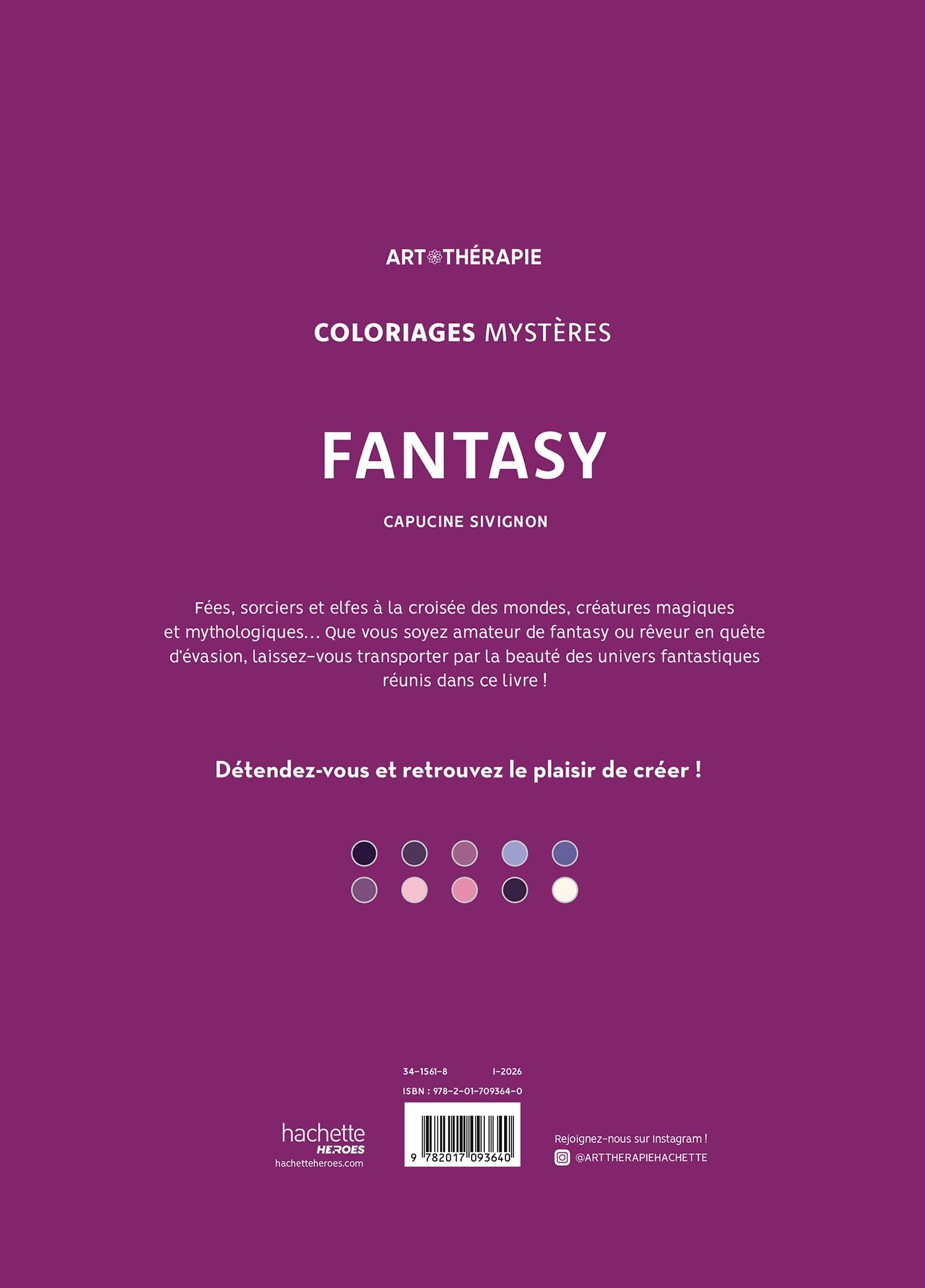 Coloriages mystères Fantasy: Coloriez les chiffres et découvrez l'image