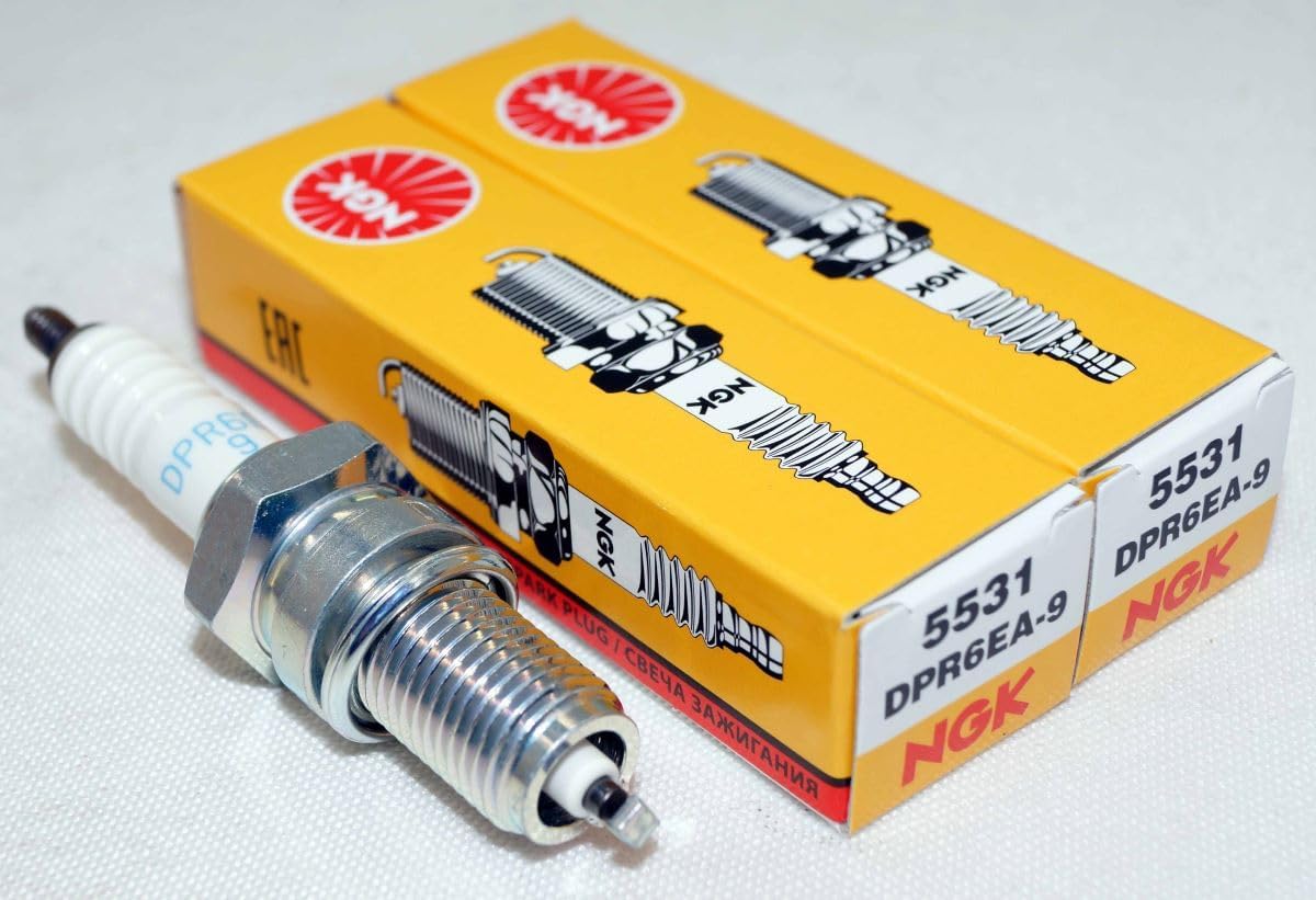 Amazon.com: (Pack of 2) NGK Spark Plugs DPR6EA9 Replaces Champion RA8HC ...