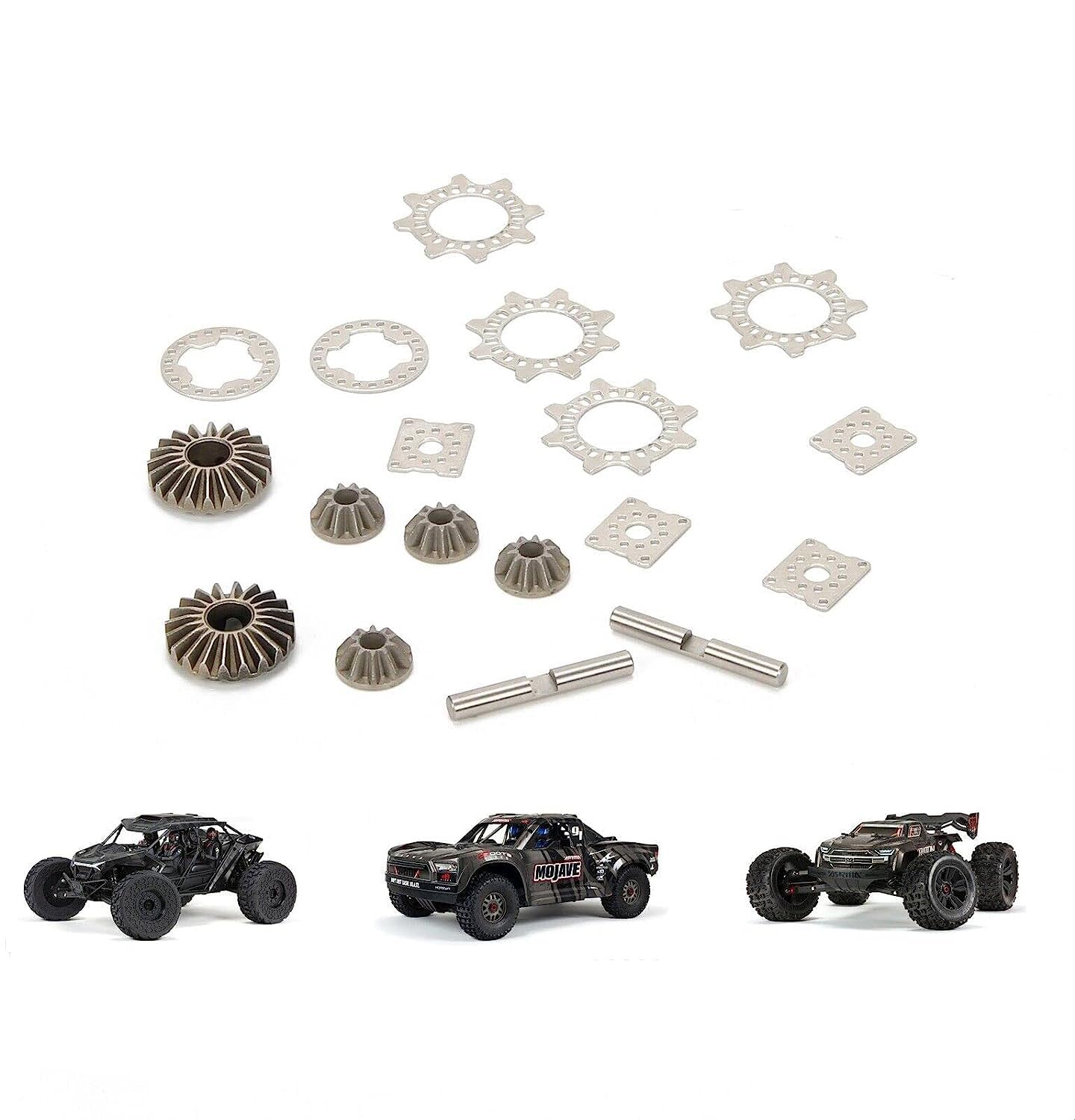 RCAWD Heavy Duty Diff Gear Set for Arrma Kraton 6S Mojave Fireteam Talion Big Rock Upgrade Parts