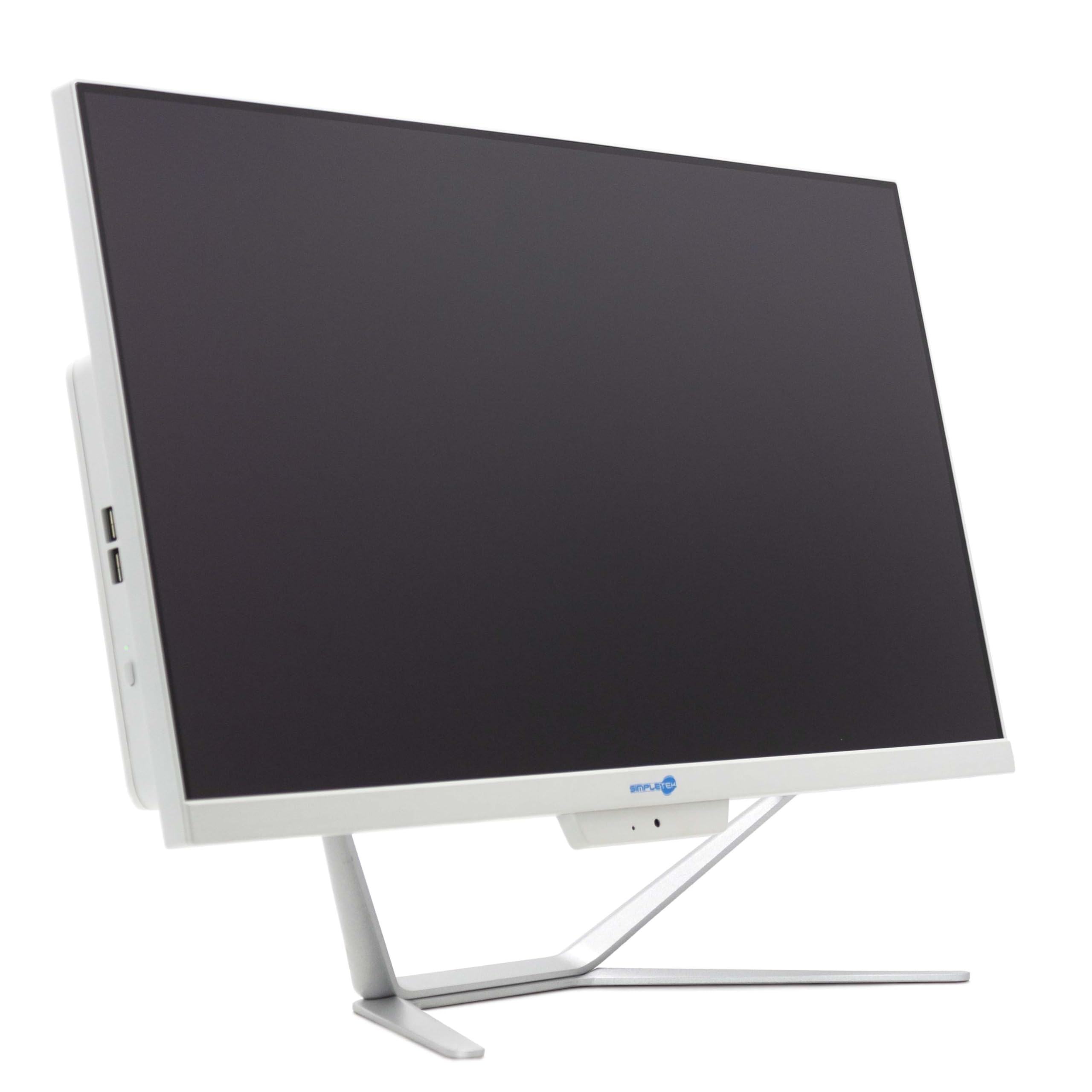 SIMPLETEK Komputer All-in-One Touch Screen 24" FHD, Core i3, pamięć RAM 8 GB, SSD 480 GB, Windows 10 Pro, kamera internetowa 2K, HDMI, WiFi 5 i BT 4.2