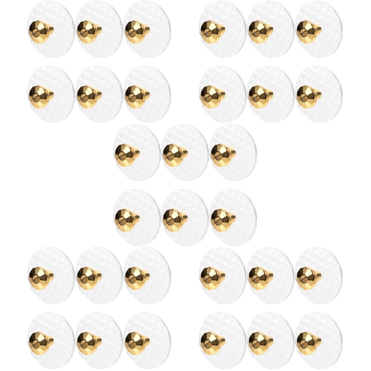 Alipis Ganchos Adhesivos Para Joyería Organizador De Collares Y Llaves Soporte De Pared Sin Perforación Diseño Transparente Y Resistente Para Exhibir Joyería Casa O 6 Piezas X 5
