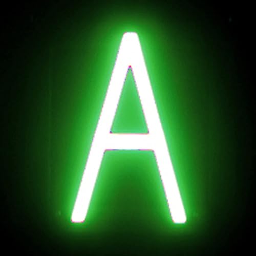 SpellBrite Letra LED A construye letreros personalizados con apariencia de letrero de neón. Cambia tu letrero en cualquier momento con letras