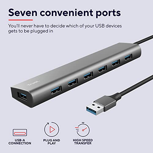 HALYX 7 PORT USB HUB - Hub USB - Immagine 1