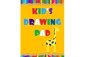 Kid's Drawing Pad A4: The Ultimate Art Paper Pad for Aspiring Young Artists!