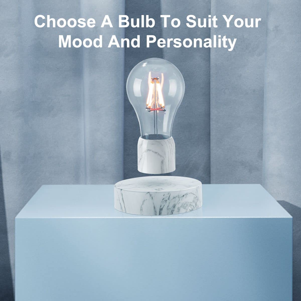 Lampadina A Levitazione Magnetica UVEHAS - LED Rotante, Luce Calda, Controllo Tattile - Foto 4