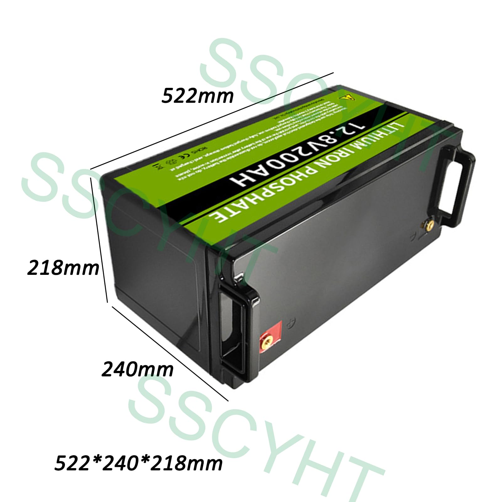 Akumulator LiFePO4 12,8 V 300 Ah 200 Ah 100 Ah Akumulator litowo-jonowy 24 V 50 Ah 200 Ah z BMS Idealny do kamperów/łodzi/poza siecią/biwakowania/domowego magazynowania energii
