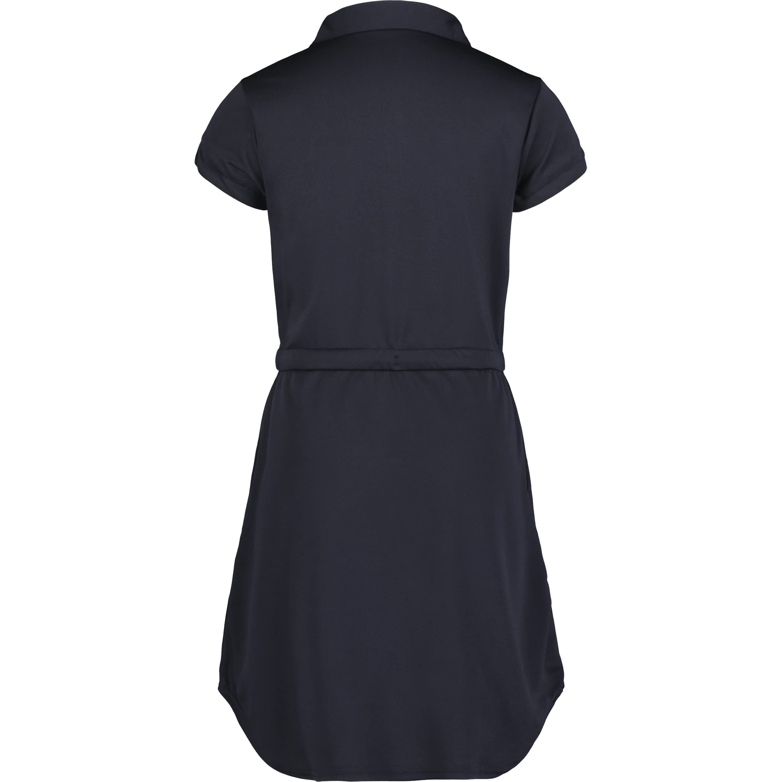 Nautica Vestido de Manga Corta para niña