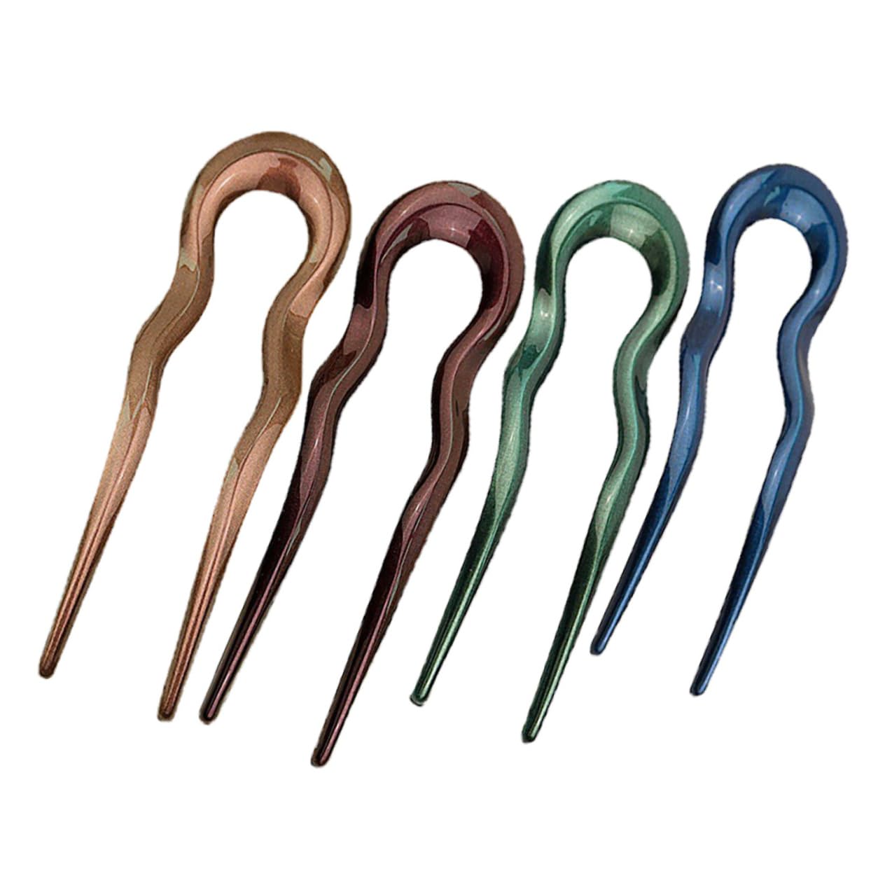 Didiseaon 16 Piezas Tocado Con Horquillas Accesorios Para El Cabello Clips Para El Cabello Horquillas Joyería Para El o Niñas Moño Palo Para El o Para Mujeres
