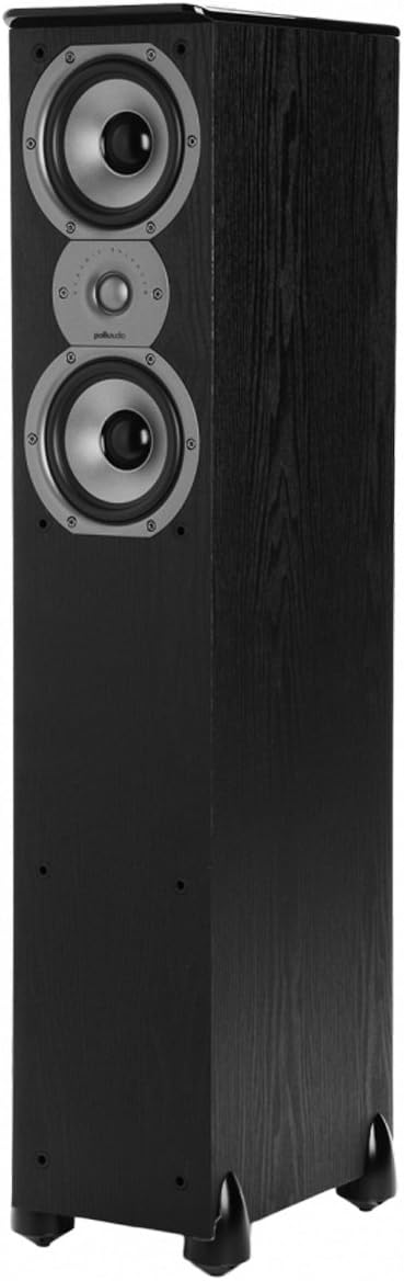 Polk Audio AM5205-B|4 Audio TSi300 Floorstanding Speaker (Single, Black)