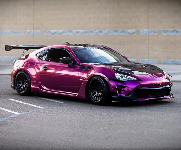 VViViD+ Gloss Joker Purple Premium Vinyl Wrap Film (3ft x 5ft) by VViViD - Used condition - Image 2
