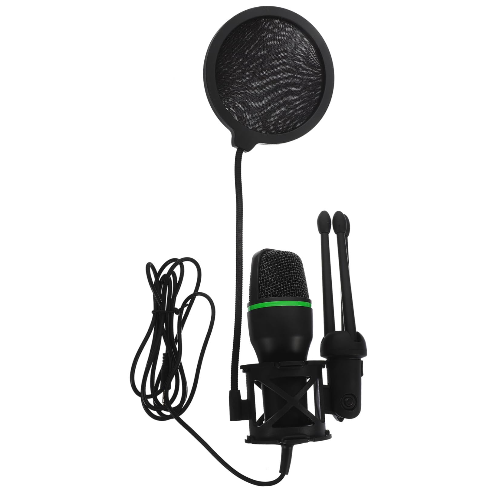 Microphone USB pour streaming PC - Kit complet avec trépied de table anti-vibrations - 8