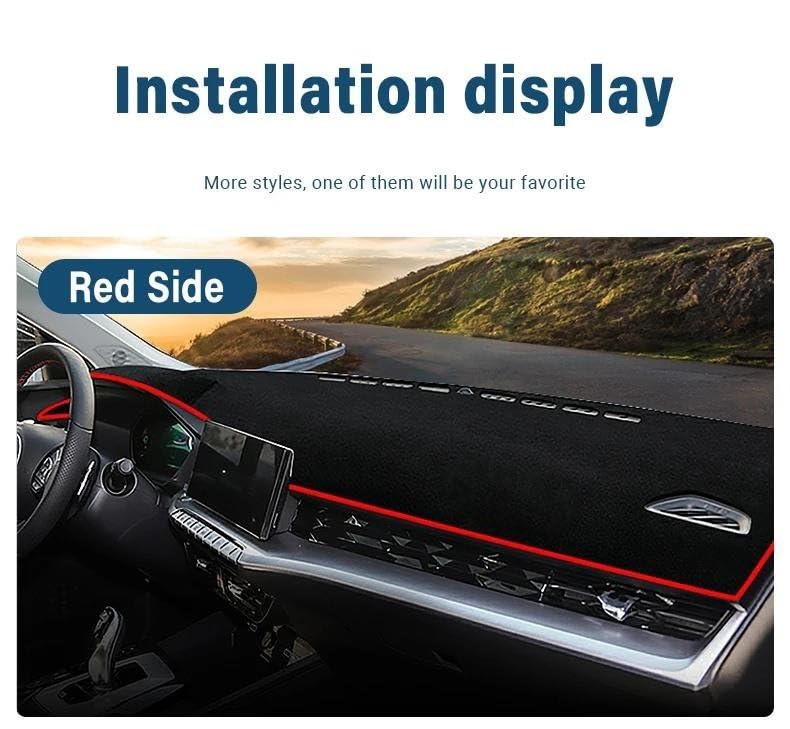 Couverture tableau de bord voiture MG 5 finition noire premium - 5
