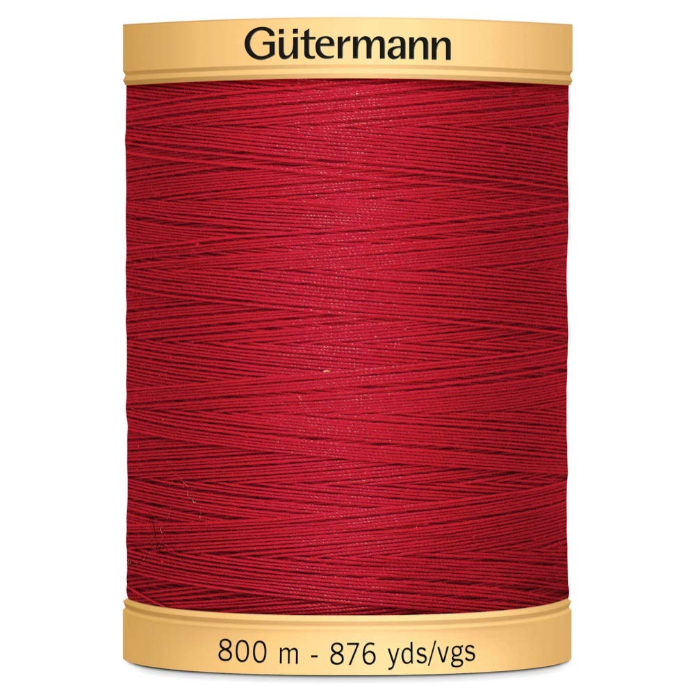 Gütermann 2074 Gutermann Natural Cotton Thread For Hand Or Machine Sewing, Quilting, Decorative Embroidery Or Applique - Colour -1 X 800M Spool