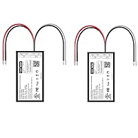 Vista 22 de Controlador LED regulable de 12 V, transformador LED Triac ELV/MLV de 60 W compatible con interruptores Lutron y Leviton, fuente de alimentación