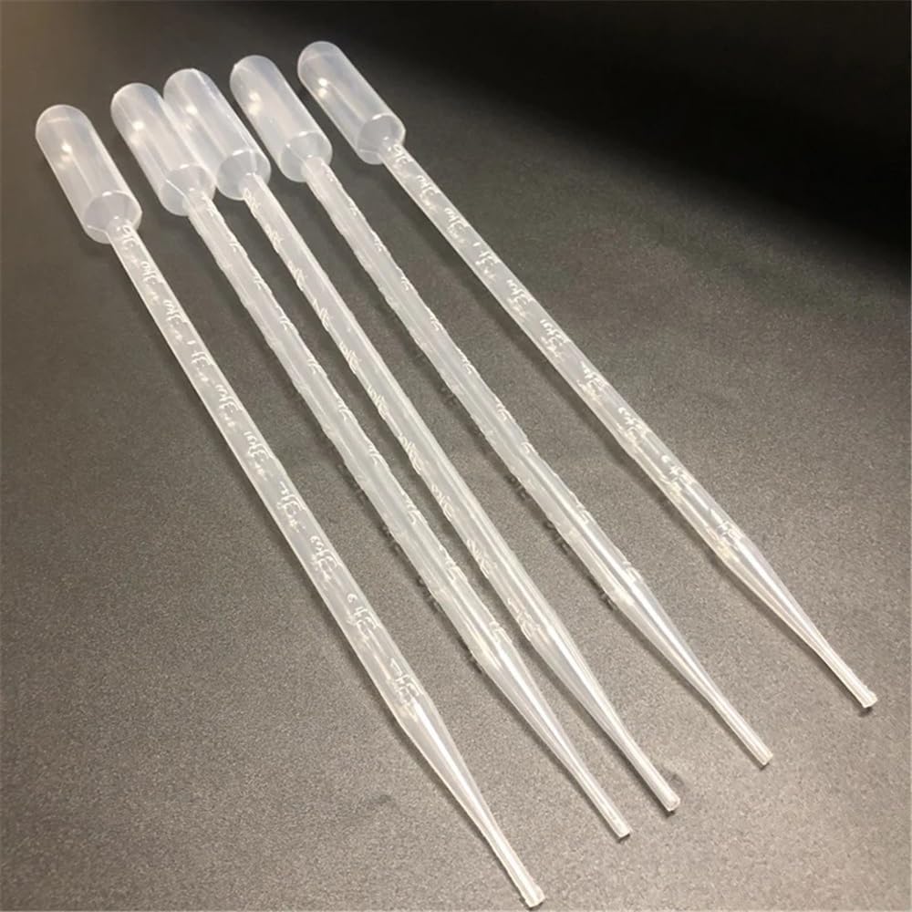 Laborausstattung und -bedarf 10 ml Kunststoff Labor 50 stücke 100 200 300 Graduierte Pipette Übertragung Für