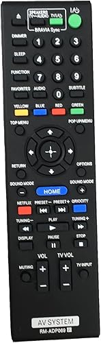 Miniatura 4 de Reproductor de discos Blu-RayAV Home Theater reemplazado remoto RM-ADP069 para Sony HBD-E580 BDV-N790W HB-DE3100 RM-ADP072 BDV-T58 BDV-T57 HBD-T79