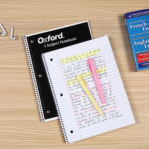 Cahiers à spirales Oxford pour simplifier vos cours de fac