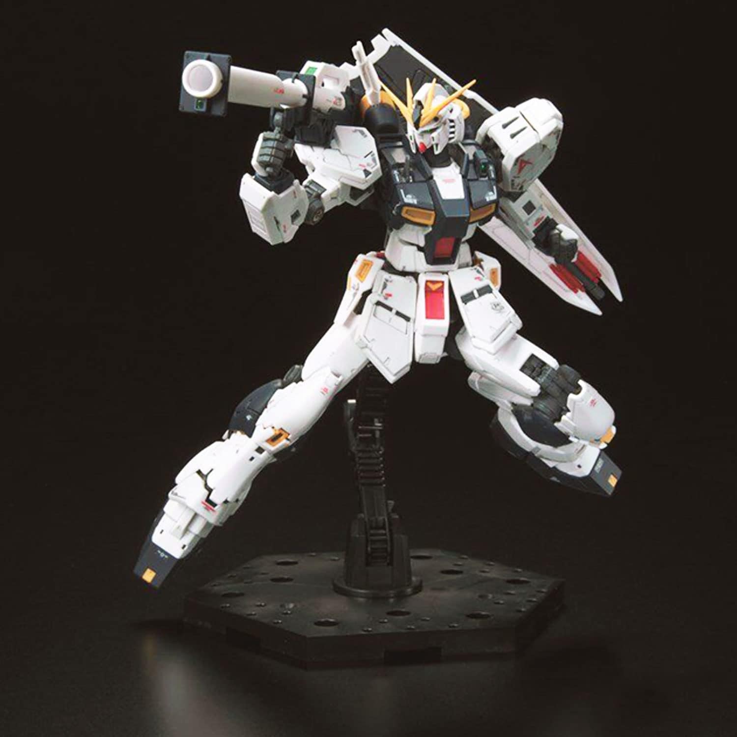 Hobby Model Action Base Display Stand, Gundam Action Figure Stand Compatible with MG RG HG Universal Models (6sets Black)