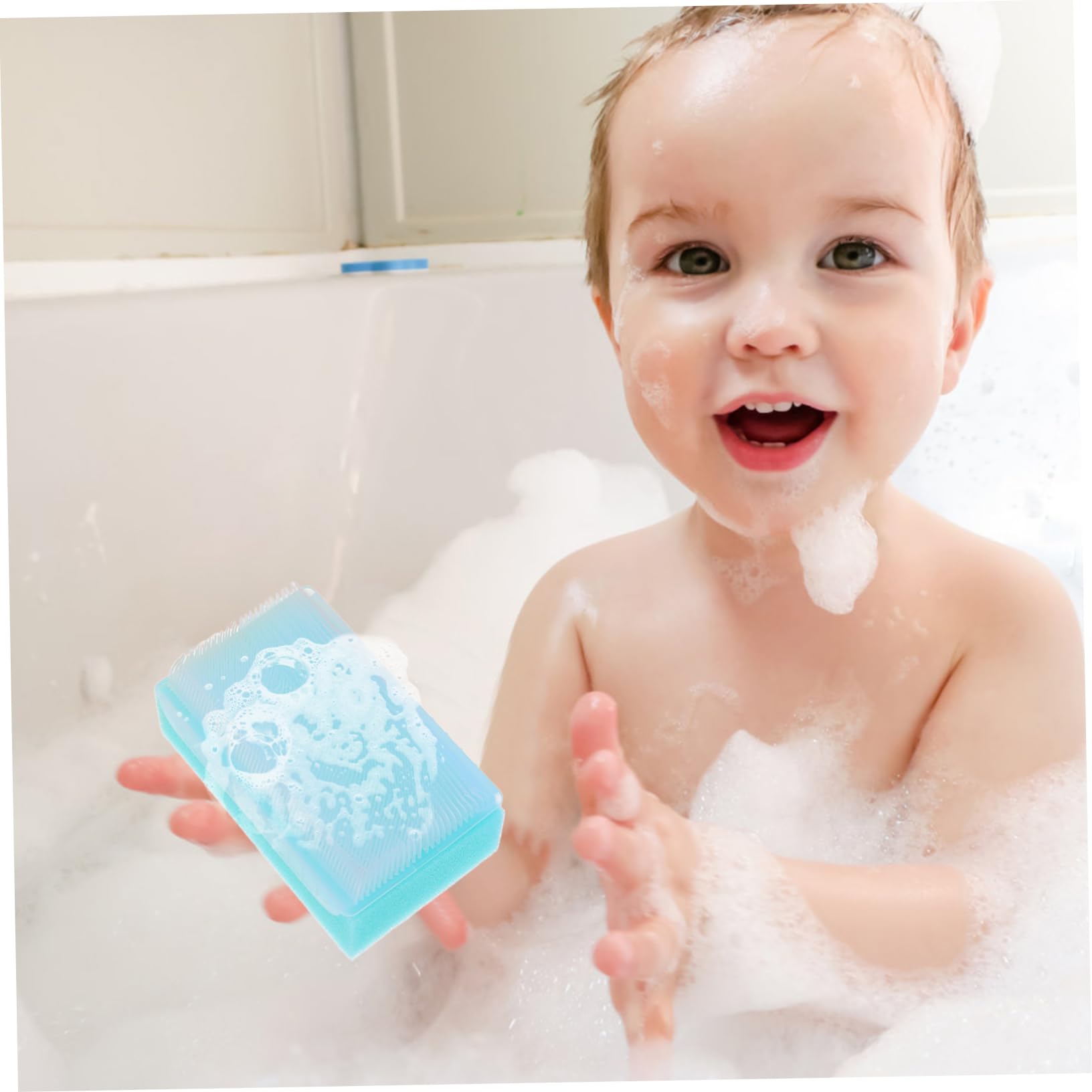 VALICLUD 4 Set Pennello Di Spugna Di Allenamento Tattile Bagno Del Macchia Neonato Sensibile Vasca Da Bagno Per Spazzola Per Spugna Da Bagno Pp 5 Pezzi*4