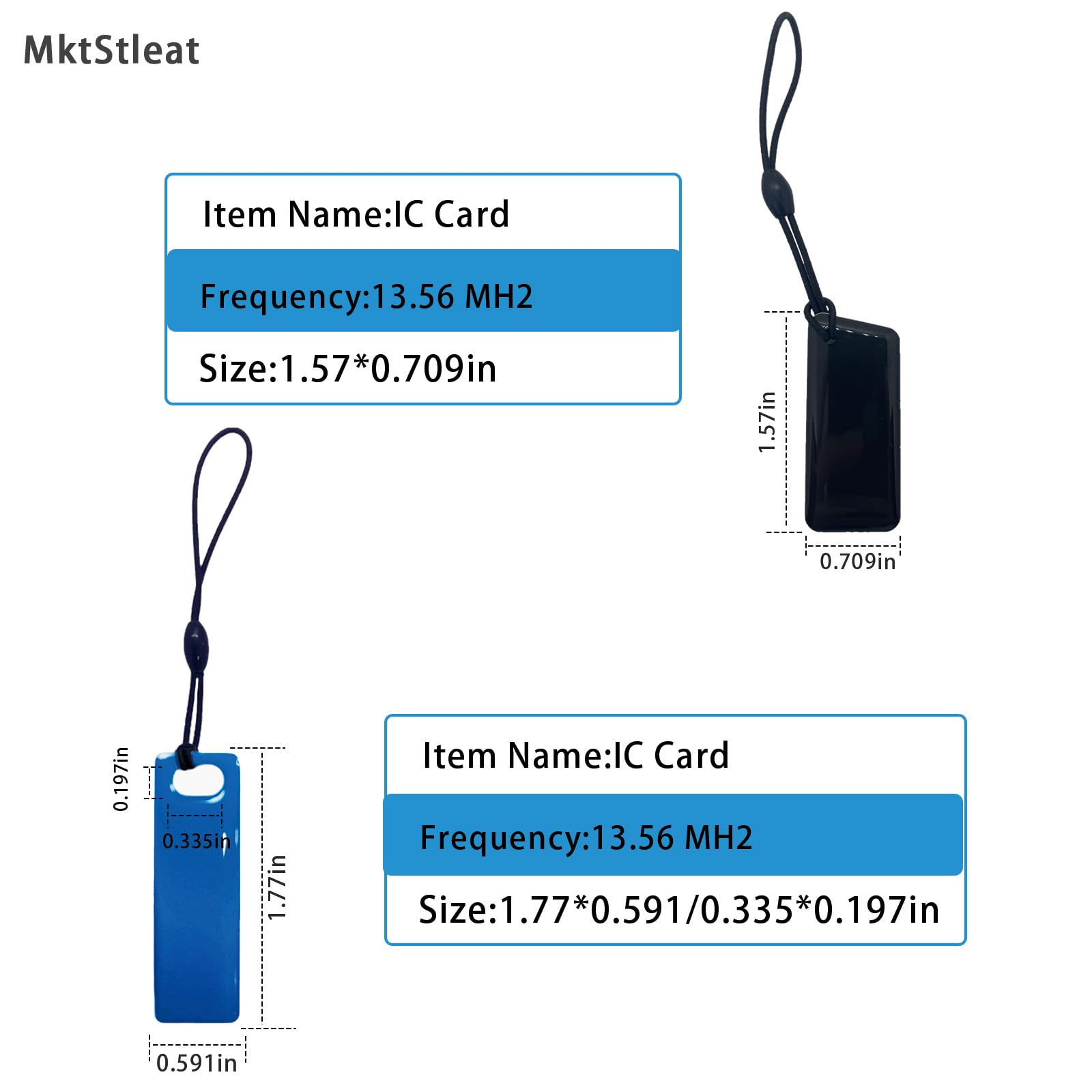 Amazon.com: I C Card Fob Lock Door, I C Card Smart TT Lock Key
