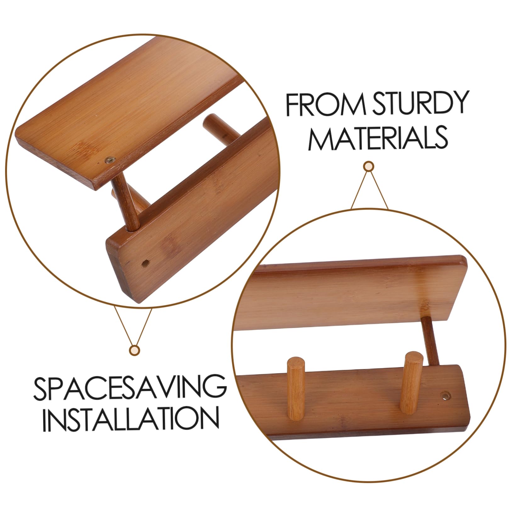 Bademantelhaken Dekorative Wandhaken Im Landhausstil Retro-haken Aus Holz Für Badezimmer Und Küche Bauernhaushaken Für Handtücher Und Kleider Langlebige Aufbewahrungslösung