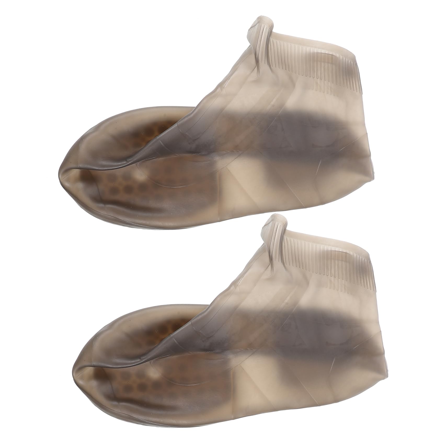 COSMEVIVI 1 Pair Rain Boots Covers High Elasticity Anti-slip Waterproof Universal Silicone Rain Shoes Cover