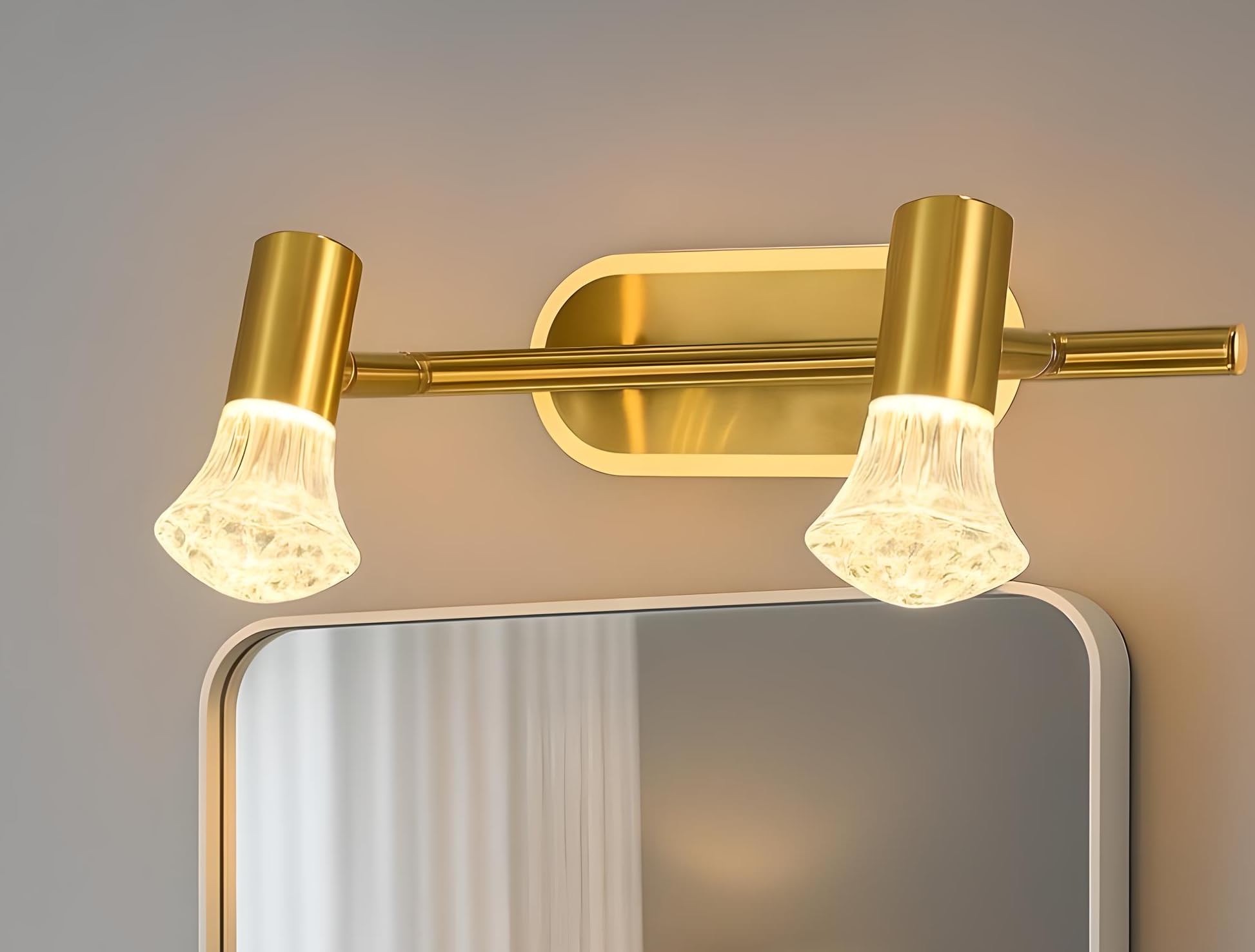 FILLISKA 3-in-1 Gold Wall Spotlight - Color Changing -18