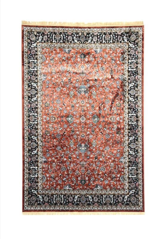 Image of Luxury Silk Carpet 8 x 11 FEET for Living Room or Bedroom, Made with Premium Silk, Perfect for Elegant Interiors Comfort and Timeless Design