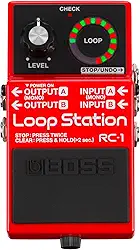 Rc-1 | Pedal compacto Loop Station Boss Rc-1