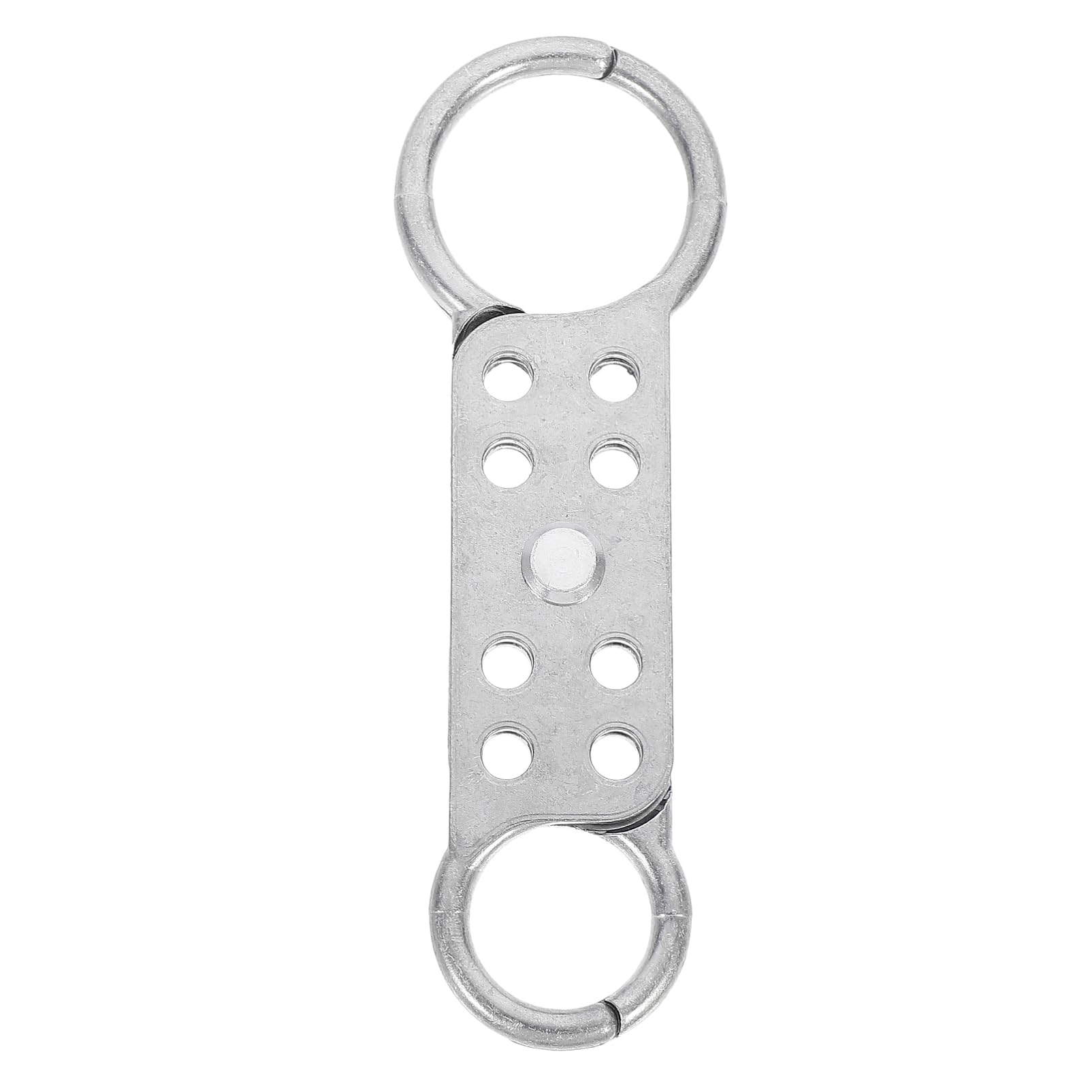 Ciieeo 8Holes Aluminum Tag Out Hasp Safety Padlock Hasp Device for Professional Use Secure Hazardous Energy During Maintenance Reliable and Convenient Design
