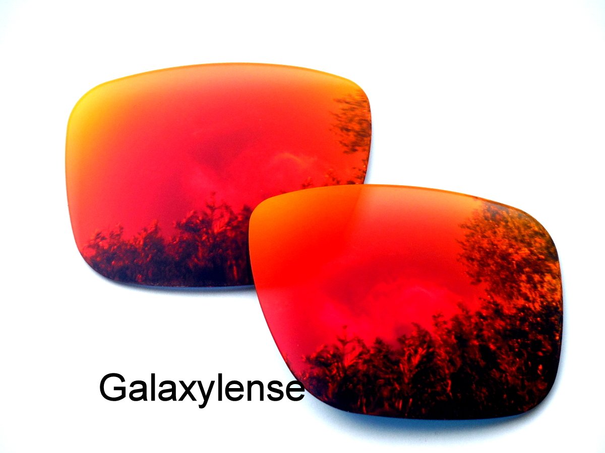 Galaxy Replacement Lenses for Oakley Holbrook Fire Red Color Polarized,